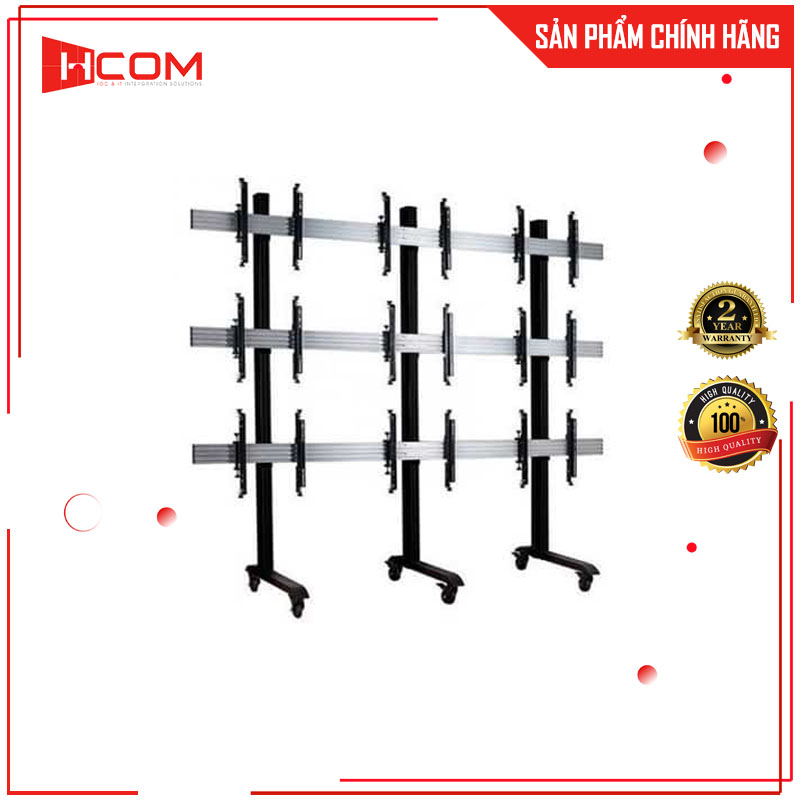 Khung giá treo Màn Hình Ghép B-Tech BT8371-3×3