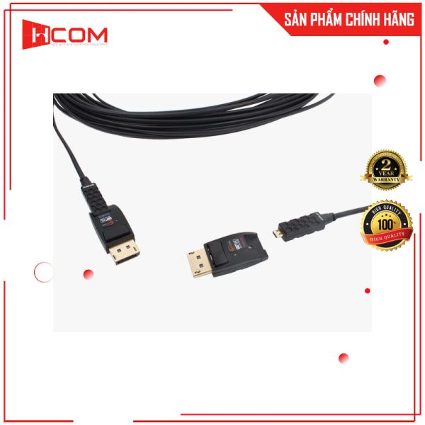 Cáp quang mini DisplayPort 1.2 OPTICIS 15m DPFC-200D-15