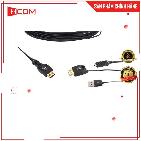 Cáp quang mini HDMI 2.0 OPTICIS 15m HDFC-200D-15
