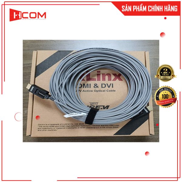 Cáp HDMI 1.4 Lusem Sợi Quang 50M