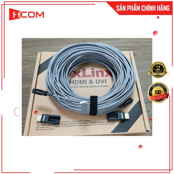 Cáp HDMI 1.4 Lusem Sợi Quang 100M