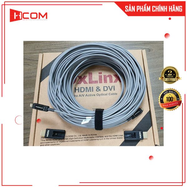 Cáp HDMI 1.4 Lusem Sợi Quang 30M