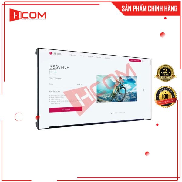 Màn hình ghép LG 55 inch viền 0.88 55SVH7E